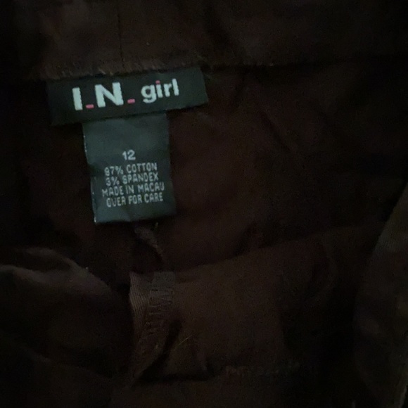 Cotton 3%spandex cropped pants - Picture 3 of 5